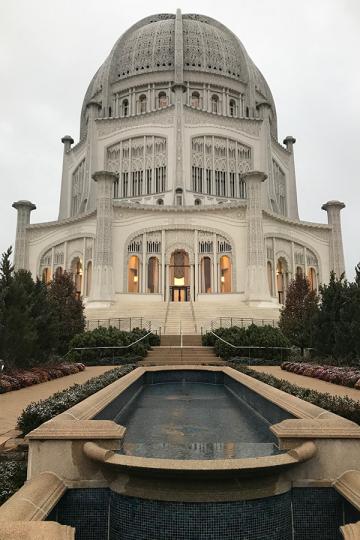 Bahá’í House of Worship in Wilmette, Illinois