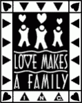 logo for Love Makes a Family
