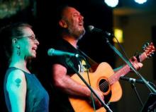 David Rovics performing