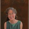 oil painting of Kathy Kelly
